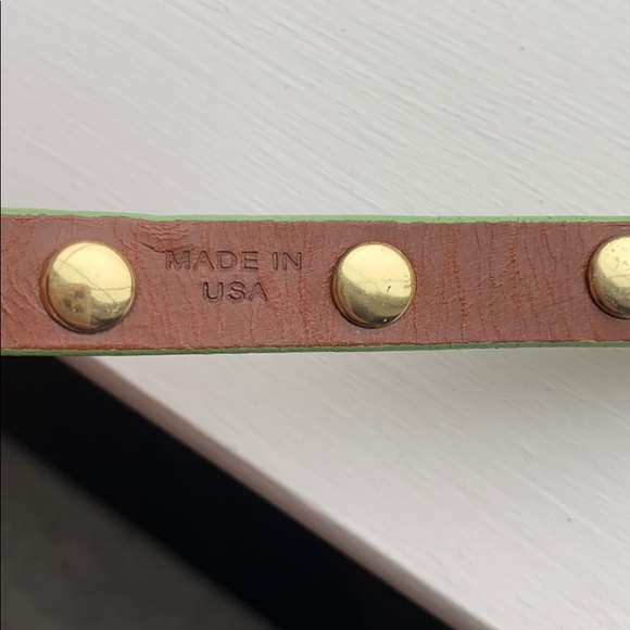 Tory Burch Patent Leather Wrap Bracelet - Picture 4 of 7